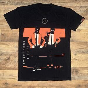 Twenty One Pilots Emotional Roadshow 2016 Tour T-Shirt Black (See Measurements)